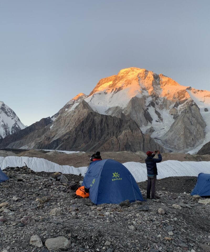 Camping at Concordia
